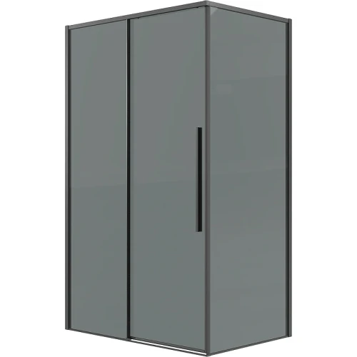 Душевой уголок Grossman Galaxy 110х90 120.K33.01.1190.42.10 профиль Графит сатин стекло тонированное
