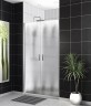 Душевая дверь BelBagno Uno 110 UNO-B-2-110-CH-Cr профиль Хром стекло шиншилла