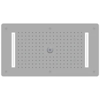 Верхний душ RGW Shower Panels SP-72 21140272-01 Хром нержавеющая сталь на потолок, встраиваемый