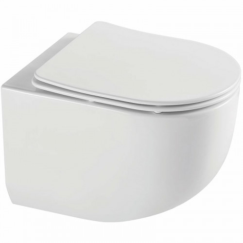 Унитаз Vincea Globo VT1-52T подвесной Белый с сиденьем Микролифт фарфор подвесной