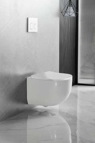 Унитаз Vincea Globo VT1-52T подвесной Белый с сиденьем Микролифт фарфор подвесной