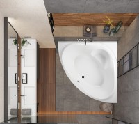 Акриловая ванна Vagnerplast Athena 150x150 без гидромассажа
