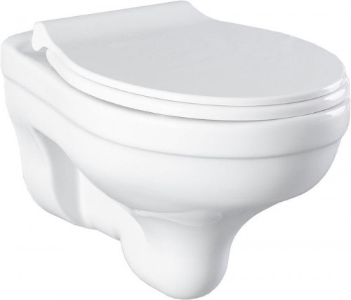 Унитаз Logan L4W 302576 подвесной цвет Белый с сиденьем
