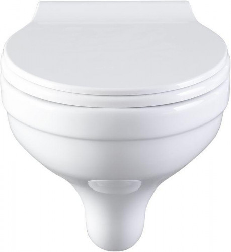 Унитаз Logan L4W 302576 подвесной цвет Белый с сиденьем