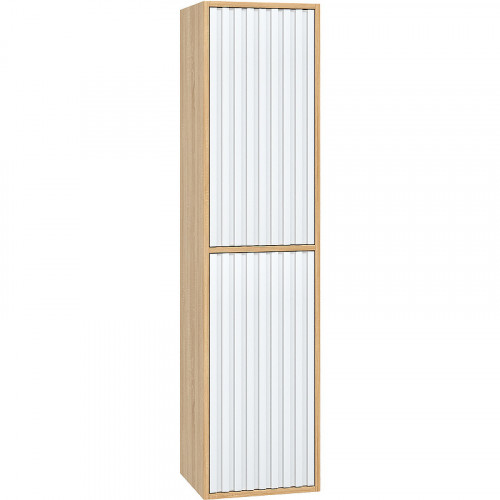 Шкаф пенал Onika Дайлер 35 403568 подвесной Белый Дуб сонома МДФ / ЛДСП