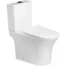 Унитаз компакт SantiLine SL-5022 с бачком и сиденьем Микролифт фарфор напольный