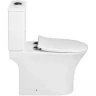 Унитаз компакт SantiLine SL-5022 с бачком и сиденьем Микролифт фарфор напольный
