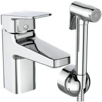 Смеситель для раковины Ideal Standard Ceraplan BD231AA с гигиеническим душем Хром латунь