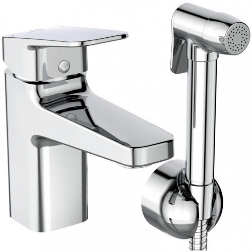 Смеситель для раковины Ideal Standard Ceraplan BD231AA с гигиеническим душем Хром латунь