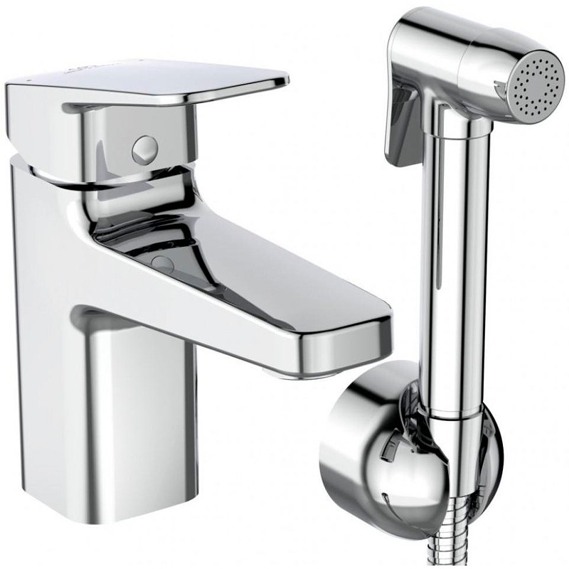Смеситель для раковины Ideal Standard Ceraplan BD231AA с гигиеническим душем Хром латунь