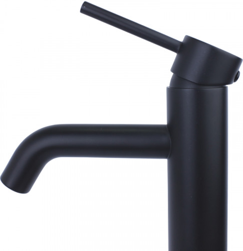 Смеситель для раковины Bronze de Luxe Scandi 1452B Черный матовый латунь