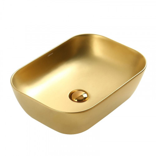 Раковина-чаша Abber RECHTECK 46  AC2200MMG цвет Золото матовое