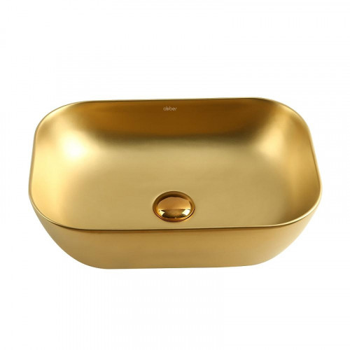 Раковина-чаша Abber RECHTECK 46  AC2200MMG цвет Золото матовое