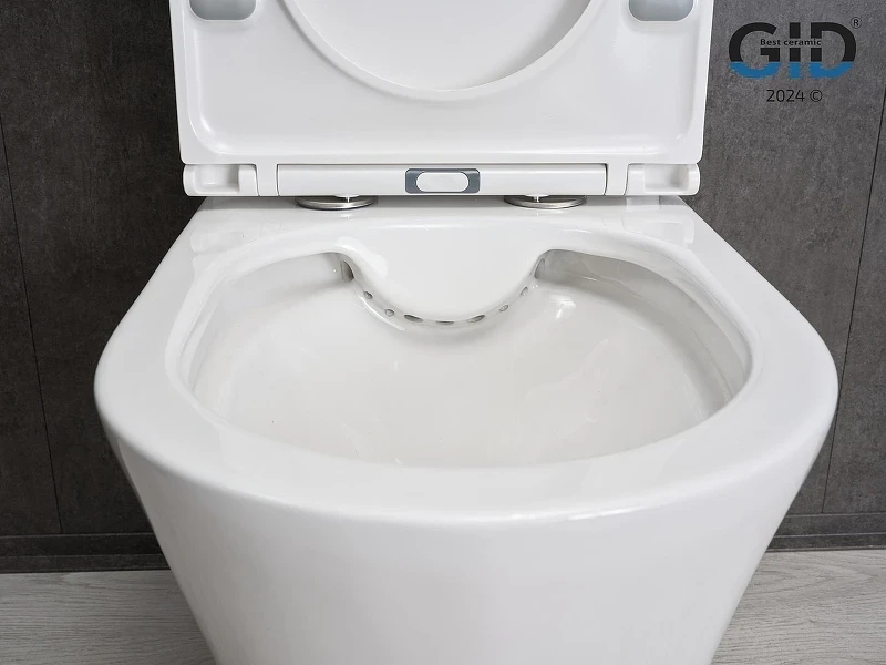 Унитаз компакт Gid Concavo Tn2124 62244Y цвет Белый с бачком и сиденьем Микролифт