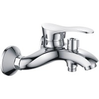 Смеситель для ванны Haiba HB6001 Хром на стену