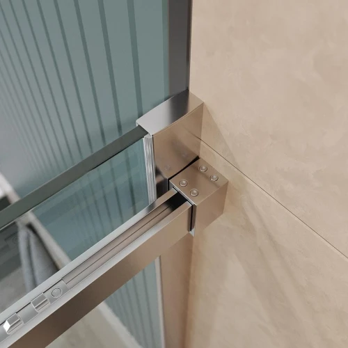Душевая дверь BelBagno Soft Close-2 120 SOFT_CLOSE-2-BF-1-120-C-Cr профиль Хром стекло прозрачное