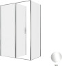 Душевой уголок Allen Brau Priority 140x80 3.31034.00+3.31040.00 цвет профиля Хром стекло прозрачное