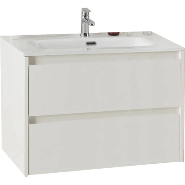 Тумба под раковину BelBagno KRAFT 39-700/390-2C-SO-BO подвесная Bianco Opaco МДФ / ЛДСП