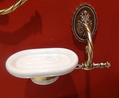 Мыльница Migliore Edera 16895 Бронза