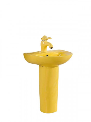 Раковина Gid Aventura 43 Nb192-Y 69908 цвет Желтый