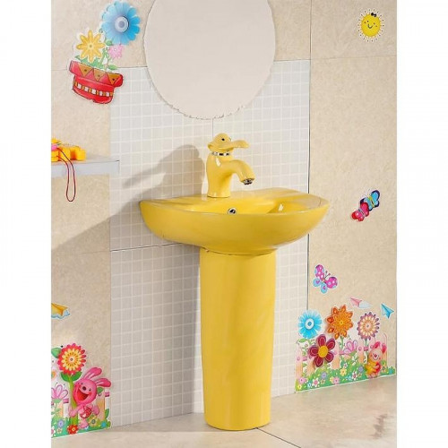 Раковина Gid Aventura 43 Nb192-Y 69908 цвет Желтый