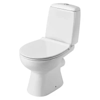Унитаз компакт Santek Цезарь 1WH302415 цвет Белый с сиденьем