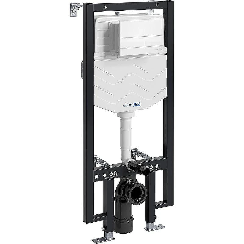 Инсталляция WasserKRAFT Vils 56TLT.010.ME.WM04 для унитаза с Белой матовой клавишей смыва