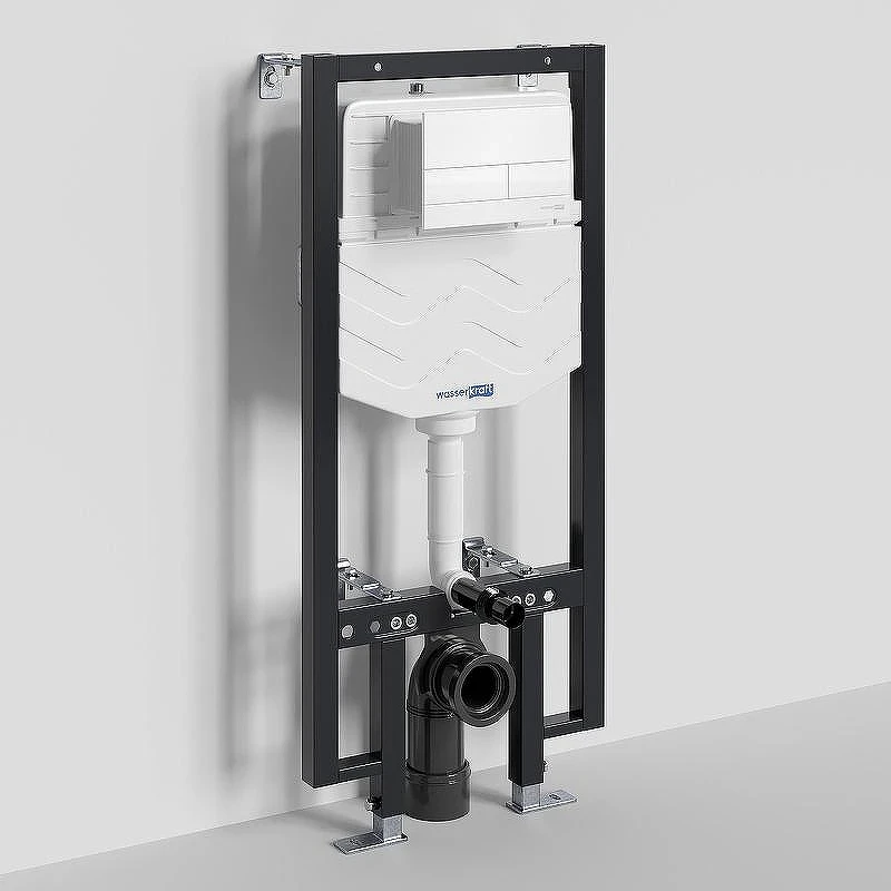 Инсталляция WasserKRAFT Vils 56TLT.010.ME.WM04 для унитаза с Белой матовой клавишей смыва