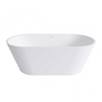 Ванна из искусственного камня Cezares Комфорт (Comfort) 170х75 CZR-COMFORT-170-75-53-SSB цвет Белый матовый