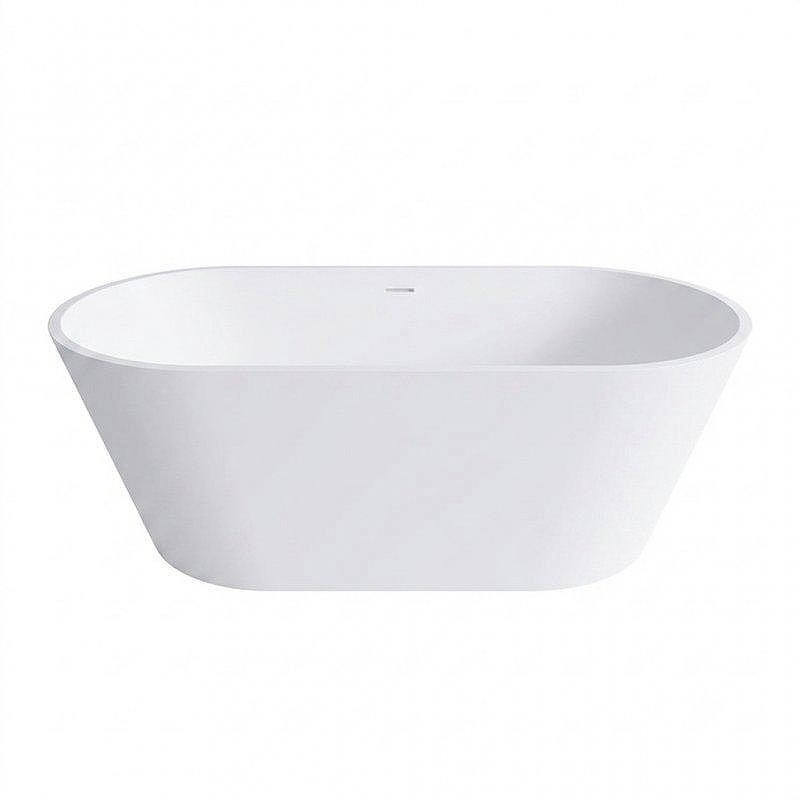 Ванна из искусственного камня Cezares Комфорт (Comfort) 170х75 CZR-COMFORT-170-75-53-SSB цвет Белый матовый