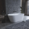 Ванна из искусственного камня Cezares Комфорт (Comfort) 170х75 CZR-COMFORT-170-75-53-SSB цвет Белый матовый