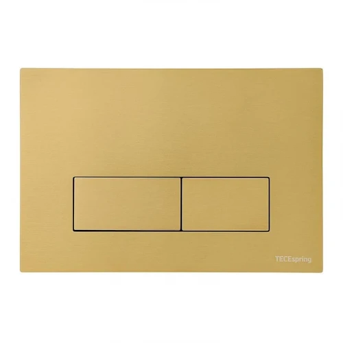 Кнопка смыва для инсталляции Tece Spring S S240511 цвет Gold PVD