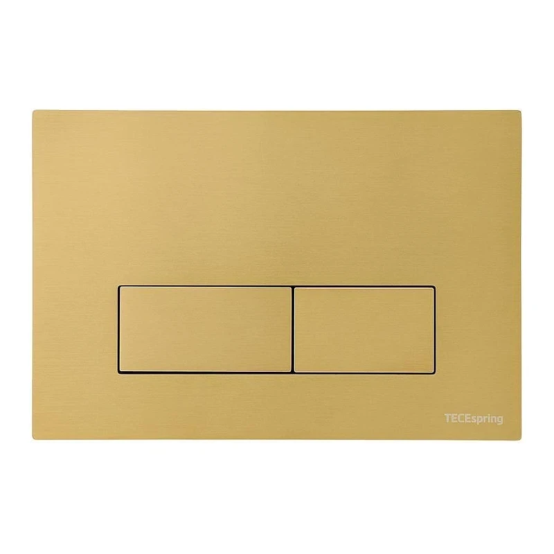Кнопка смыва для инсталляции Tece Spring S S240511 цвет Gold PVD
