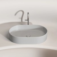 Раковина-чаша Ceramicanova Element 61 CN6048MSG Серая матовая фарфор накладная