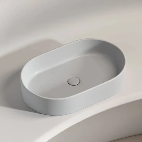 Раковина-чаша Ceramicanova Element 61 CN6048MSG Серая матовая фарфор накладная