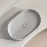 Раковина-чаша Ceramicanova Element 61 CN6048MSG Серая матовая фарфор накладная