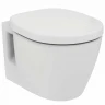 Комплект унитаза с инсталляцией Ideal Standard W220101 с сиденьем Микролифт без клавиши смыва фаянс подвесной