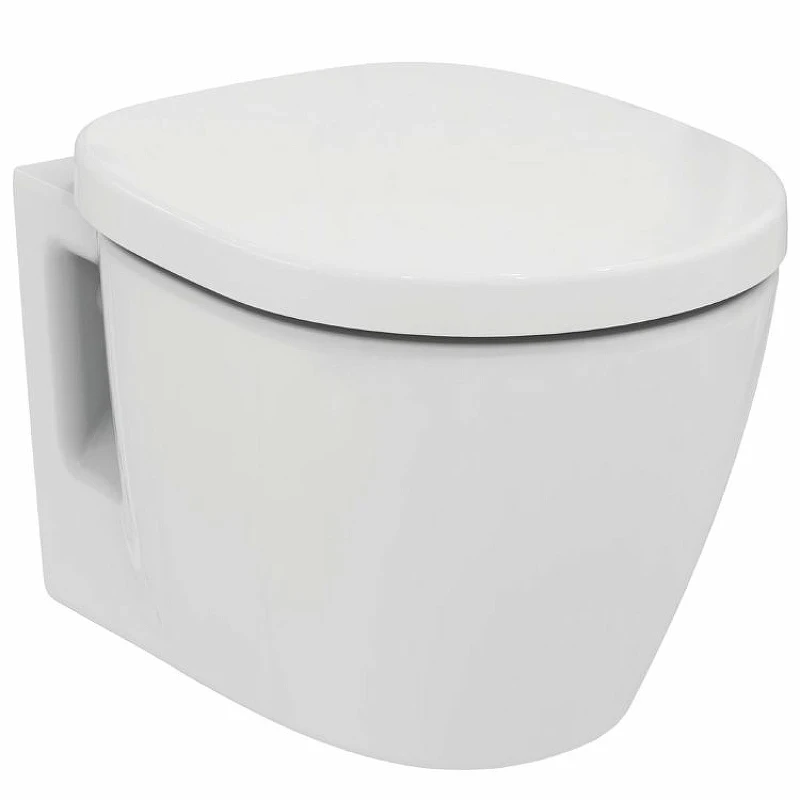 Комплект унитаза с инсталляцией Ideal Standard W220101 с сиденьем Микролифт без клавиши смыва фаянс подвесной
