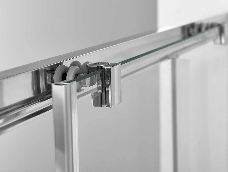 Душевой уголок Vincea Alpha 150x80 VSR-3AL8015MT профиль Хром стекло текстурное