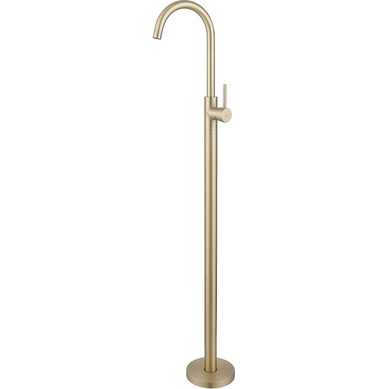 Смеситель для раковины Abber Wasser Kreis AF8141G Золото матовое