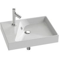 Раковина Jacob Delafon Rythmik 60 EXQ112-Z-00 Белая фарфор накладная