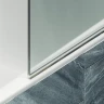 Шторка на ванну Maybah Glass MGV-610-3 500x1400 поворотная на монопетле Золото стекло сатиновое