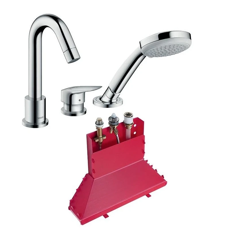 Смеситель на борт ванны Hansgrohe Logis 71310000S цвет Хром