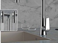 Смеситель для кухни Remer Vanity V81M Хром латунь однорычажный