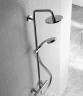 Душевая система Hansgrohe Croma 27135000 с термостатом Хром латунь на стену