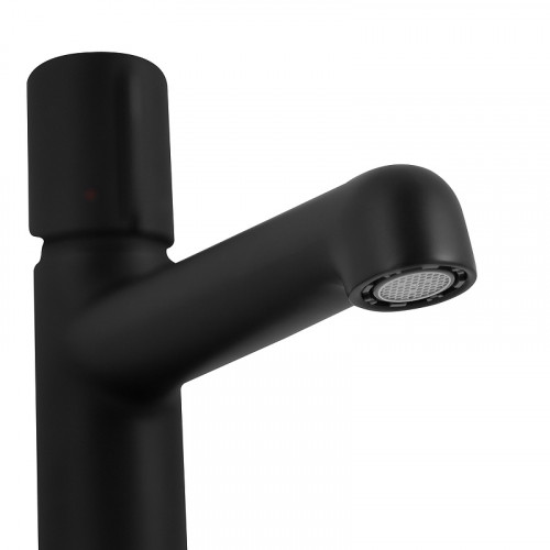 Смеситель для раковины BelBagno Uno UNO-LVM-NERO Черный матовый латунь