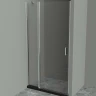 Душевая дверь BelBagno Uno 110 UNO-B-12-40+70-C-Cr профиль Хром стекло прозрачное