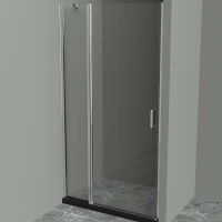 Душевая дверь BelBagno Uno 110 UNO-B-12-40+70-C-Cr профиль Хром стекло прозрачное
