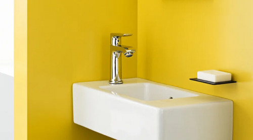 Смеситель для раковины Hansgrohe Metris 31186000 Хром латунь