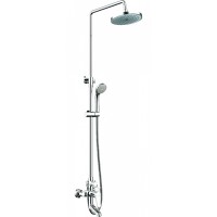 Душевая система Bravat Eco F6111147C-A-RUS Хром латунь на стену